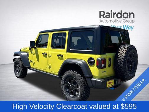 High Velocity Clearcoat 2023 Jeep Wrangler 4xe Willys