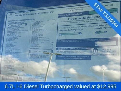 2026 RAM 3500 Big Horn