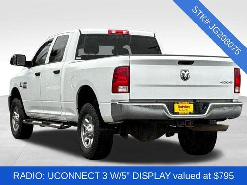 2018 RAM 3500 Tradesman Crew Cab 4x4 6'4' Box