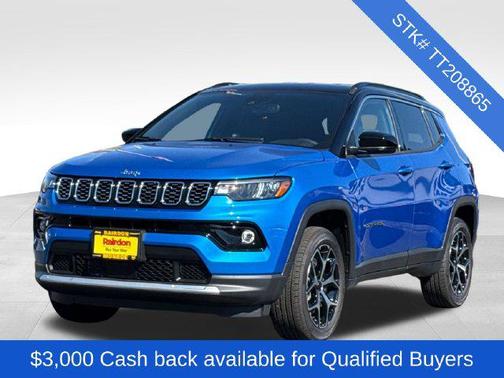 Hydro Blue Pearlcoat 2026 Jeep Compass Limited
