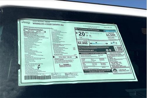 2025 Jeep Wrangler 4-Door Sahara 4x4