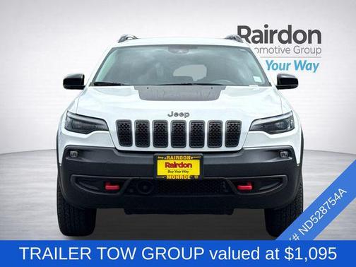 Bright White Clearcoat 2022 Jeep Cherokee Trailhawk