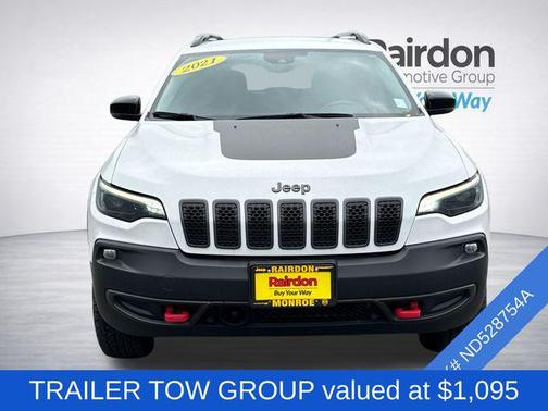 Bright White Clearcoat 2022 Jeep Cherokee Trailhawk