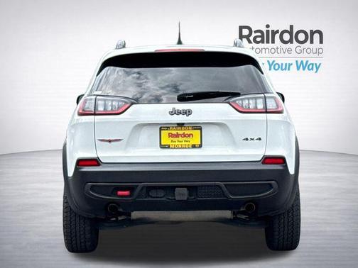 Bright White Clearcoat 2022 Jeep Cherokee Trailhawk