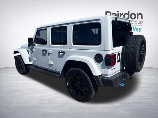 Bright White Clearcoat 2023 Jeep Wrangler Sahara 4xe