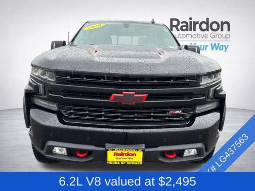 Black 2020 Chevrolet Silverado 1500 LT Trail Boss