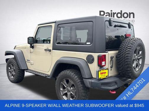 Gobi Clearcoat 2017 Jeep Wrangler Rubicon