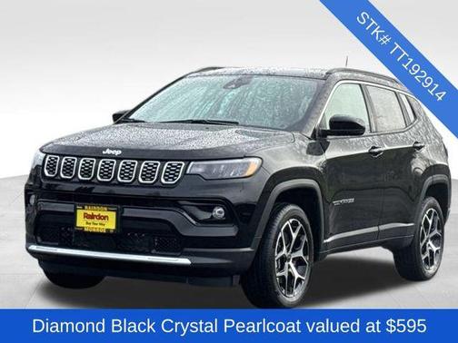 Diamond Black Crystal Pearlcoat 2026 Jeep Compass Limited