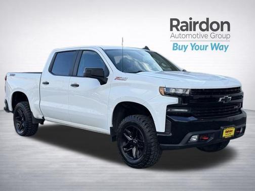 Summit White 2021 Chevrolet Silverado 1500 LT Trail Boss