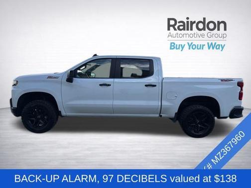 Summit White 2021 Chevrolet Silverado 1500 LT Trail Boss
