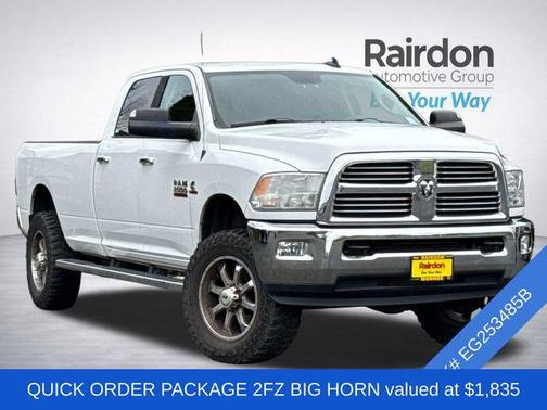 Bright White Clearcoat 2014 RAM 2500 Big Horn