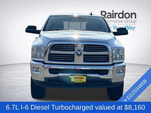 Bright White Clearcoat 2014 RAM 2500 Big Horn