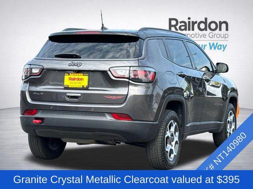 Granite Crystal Metallic Clearcoat 2022 Jeep Compass Trailhawk