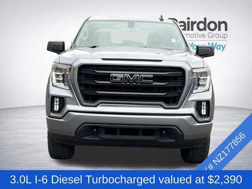 Satin Steel Metallic 2022 GMC Sierra 1500 Elevation