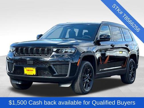 Diamond Black Crystal Pearlcoat 2026 Jeep Grand Cherokee L Altitude