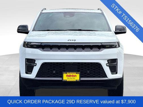 Bright White Clearcoat 2026 Jeep Grand Wagoneer Limited Reserve 4x4