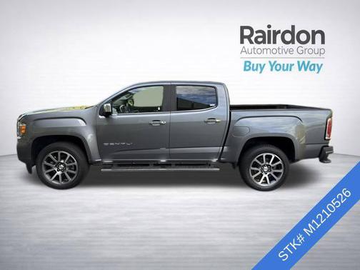 Steel Metallic 2021 GMC Canyon Denali