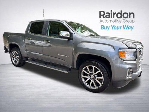 Steel Metallic 2021 GMC Canyon Denali