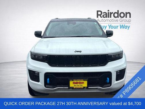 Bright White Clearcoat 2023 Jeep Grand Cherokee 4xe 30th Anniversary
