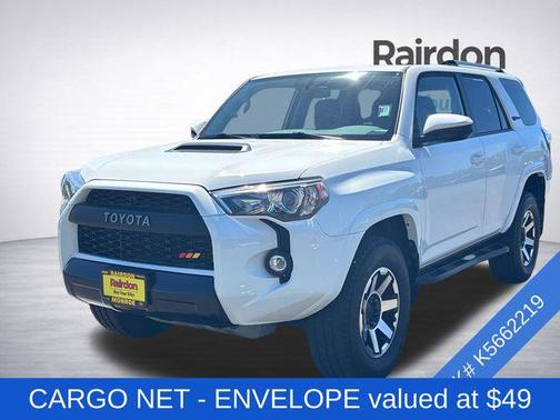 Super White 2019 Toyota 4Runner TRD Pro