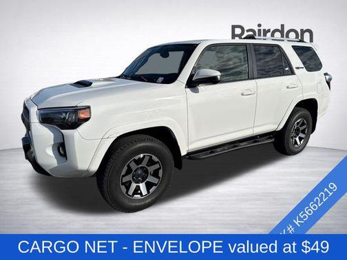 Super White 2019 Toyota 4Runner TRD Pro