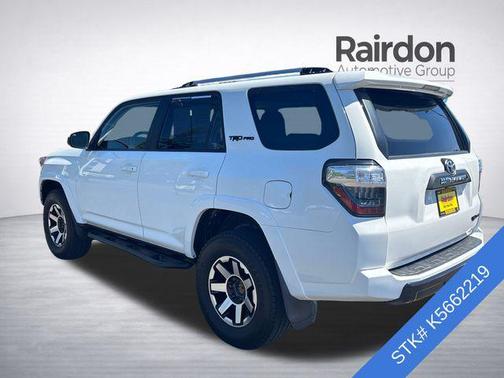 Super White 2019 Toyota 4Runner TRD Pro