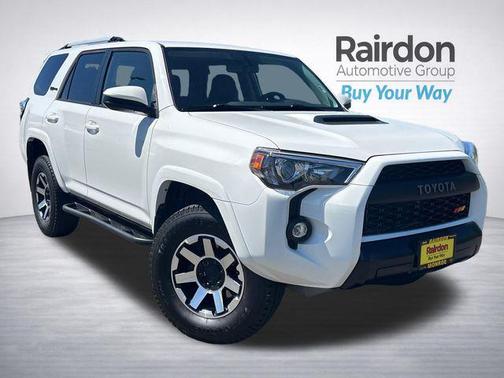 Super White 2019 Toyota 4Runner TRD Pro