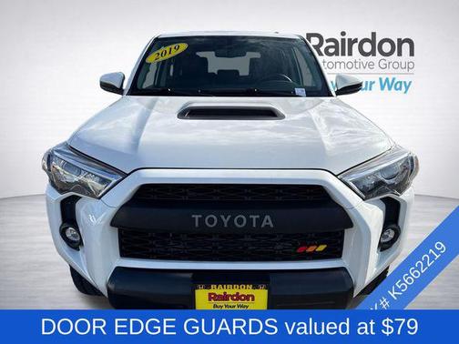 Super White 2019 Toyota 4Runner TRD Pro