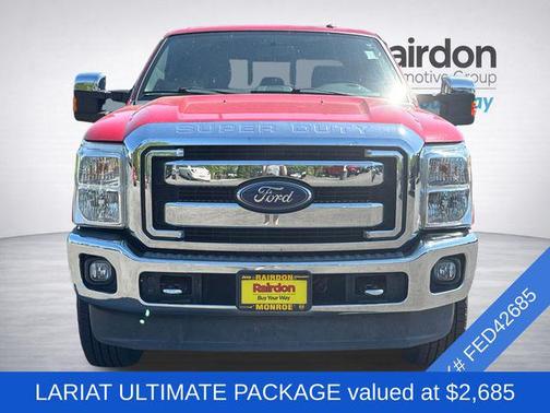 VERMILLION RED 2015 Ford F-250 Lariat