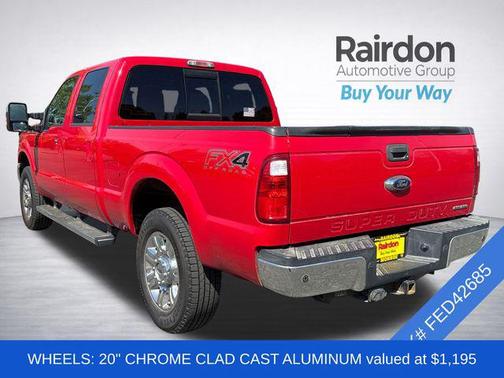 VERMILLION RED 2015 Ford F-250 Lariat