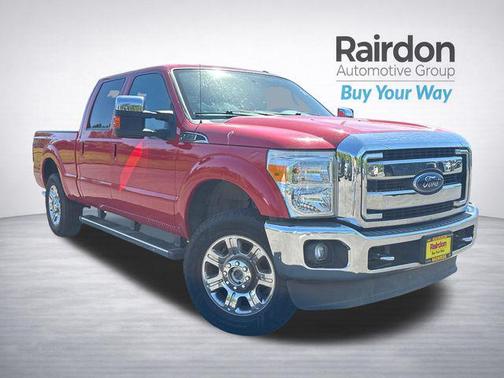 VERMILLION RED 2015 Ford F-250 Lariat
