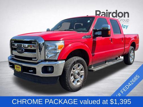 VERMILLION RED 2015 Ford F-250 Lariat