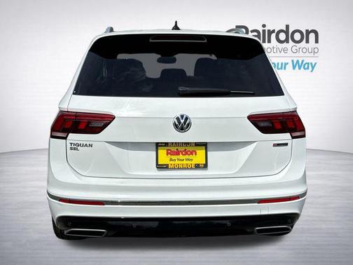 Pure White 2020 Volkswagen Tiguan 2.0T SEL R-Line 4MOTION
