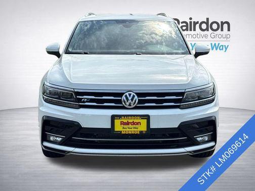 Pure White 2020 Volkswagen Tiguan 2.0T SEL R-Line 4MOTION