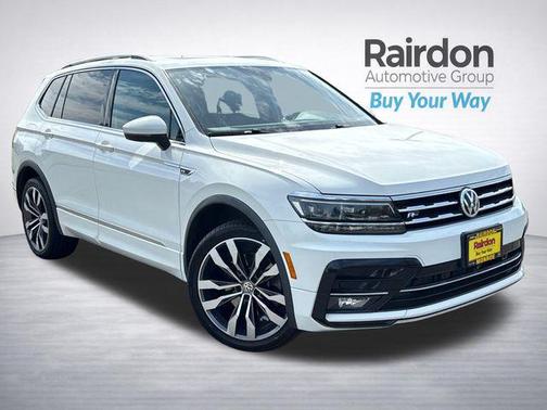 Pure White 2020 Volkswagen Tiguan 2.0T SEL R-Line 4MOTION