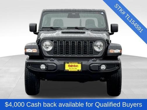 Black Clearcoat 2026 Jeep Gladiator Sport S