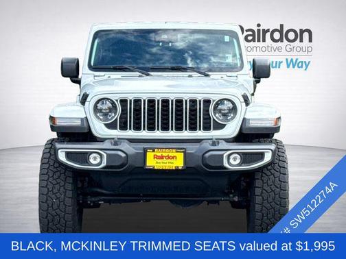 Bright White Clearcoat 2025 Jeep Wrangler 4xe Sahara