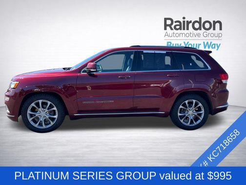 Velvet Red Pearlcoat 2019 Jeep Grand Cherokee Summit