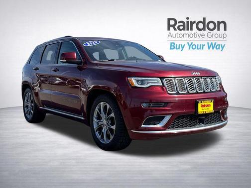 Velvet Red Pearlcoat 2019 Jeep Grand Cherokee Summit