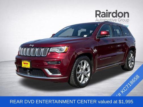 Velvet Red Pearlcoat 2019 Jeep Grand Cherokee Summit