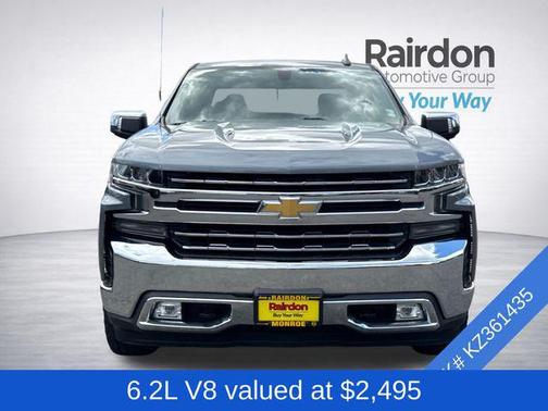 Satin Steel Metallic 2019 Chevrolet Silverado 1500 LTZ