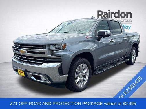 Satin Steel Metallic 2019 Chevrolet Silverado 1500 LTZ