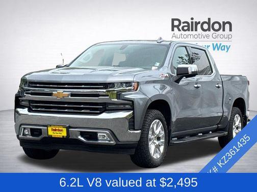 Satin Steel Metallic 2019 Chevrolet Silverado 1500 LTZ