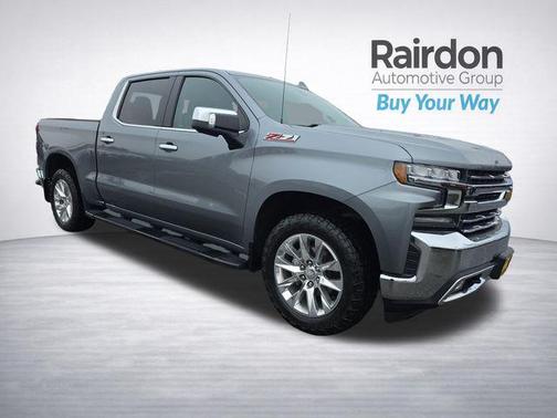 Satin Steel Metallic 2019 Chevrolet Silverado 1500 LTZ