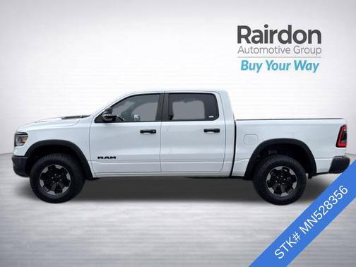 Bright White 2021 RAM 1500 Rebel