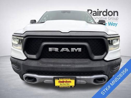 Bright White 2021 RAM 1500 Rebel