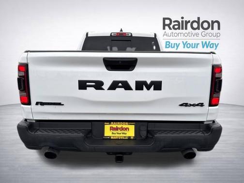 Bright White 2021 RAM 1500 Rebel