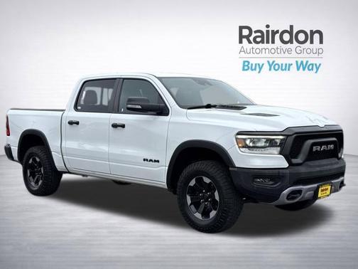 Bright White 2021 RAM 1500 Rebel