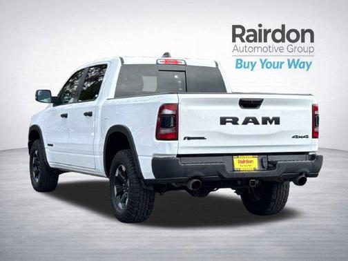Bright White 2021 RAM 1500 Rebel