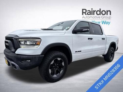 Bright White 2021 RAM 1500 Rebel